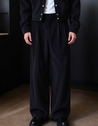 Men's Chenille Collared Jacket Set
