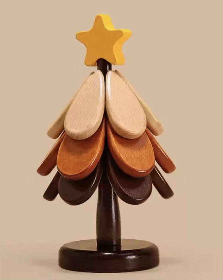 Christmas Tree Wooden Heat Insulation Trivet