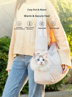 Soft Pet Sling Carrier for Small Dogs & Cats