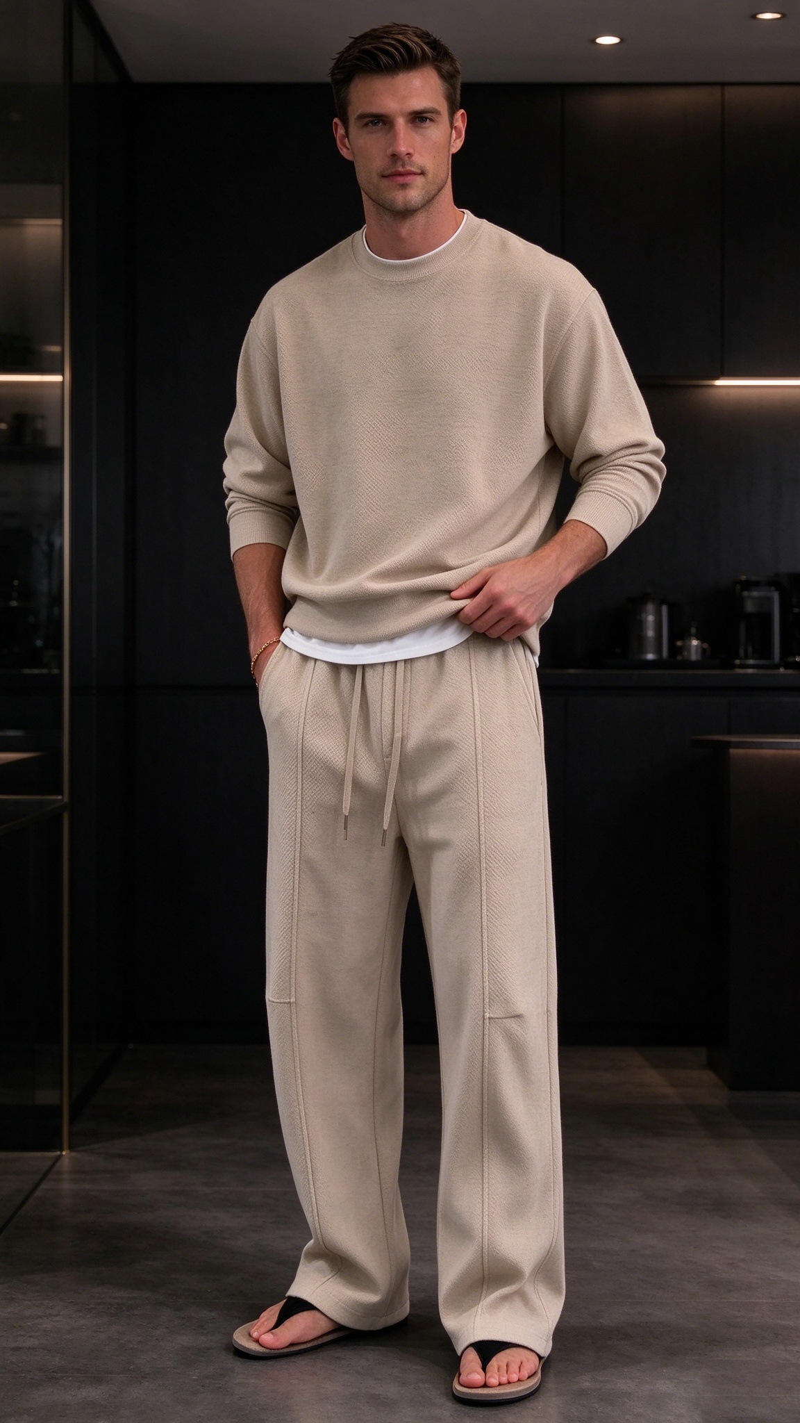 Men's Casual Versatile Comfortable Two-Piece Set