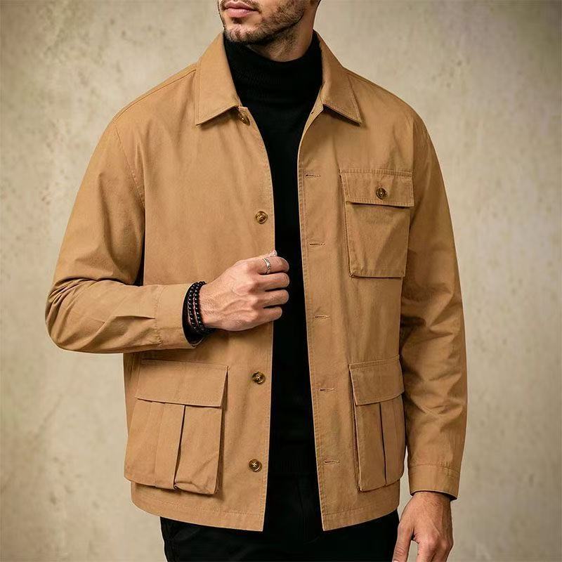 Men's Casual Multi-Pocket Jacket