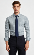 Men's Premium Smart-Casual Plaid Button-Down Shirt