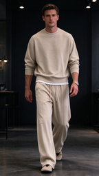 Men's Casual Versatile Comfortable Two-Piece Set