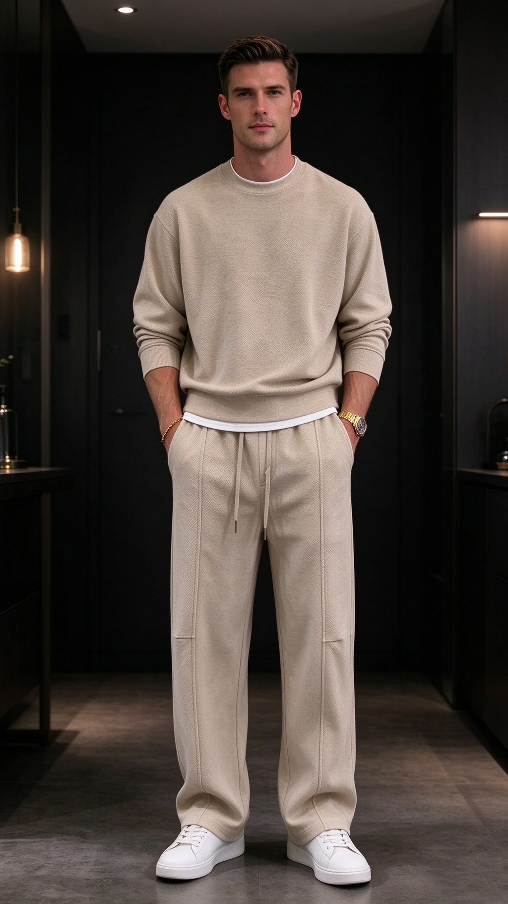 Men's Casual Versatile Comfortable Two-Piece Set