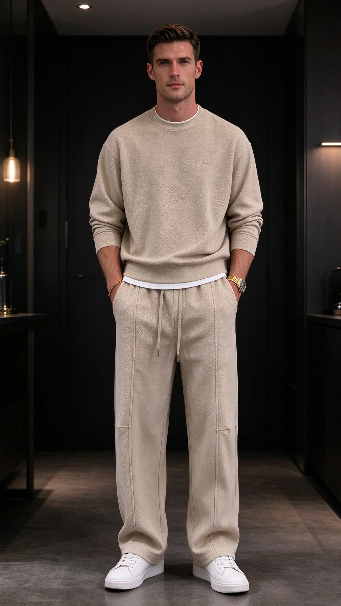 Men's Casual Versatile Comfortable Two-Piece Set