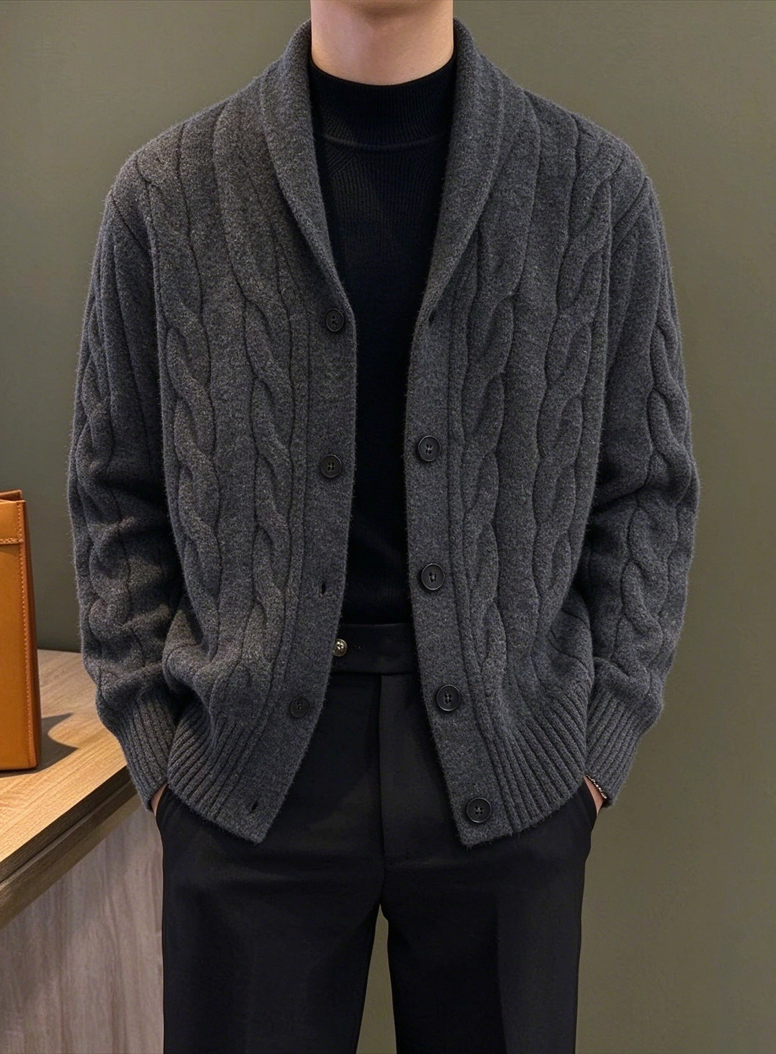 Cable Knit Cardigan
