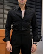 Premium Craft Rhinestone Men's Shirt