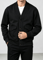 Men's Vintage Heavyweight Knit Cardigan Jacket