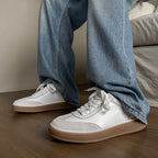 Breathable Casual Leather Sneakers