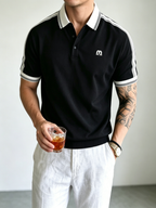 Men's Commuter Comfortable Lapel Polo Shirt