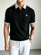Men's Commuter Comfortable Lapel Polo Shirt