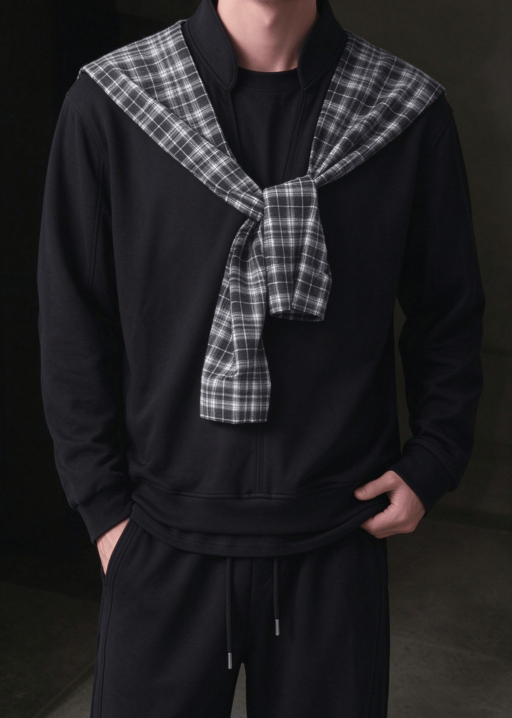 Men’s Bordeaux Tracksuit Set | Old Money Sweatshirt & Pants