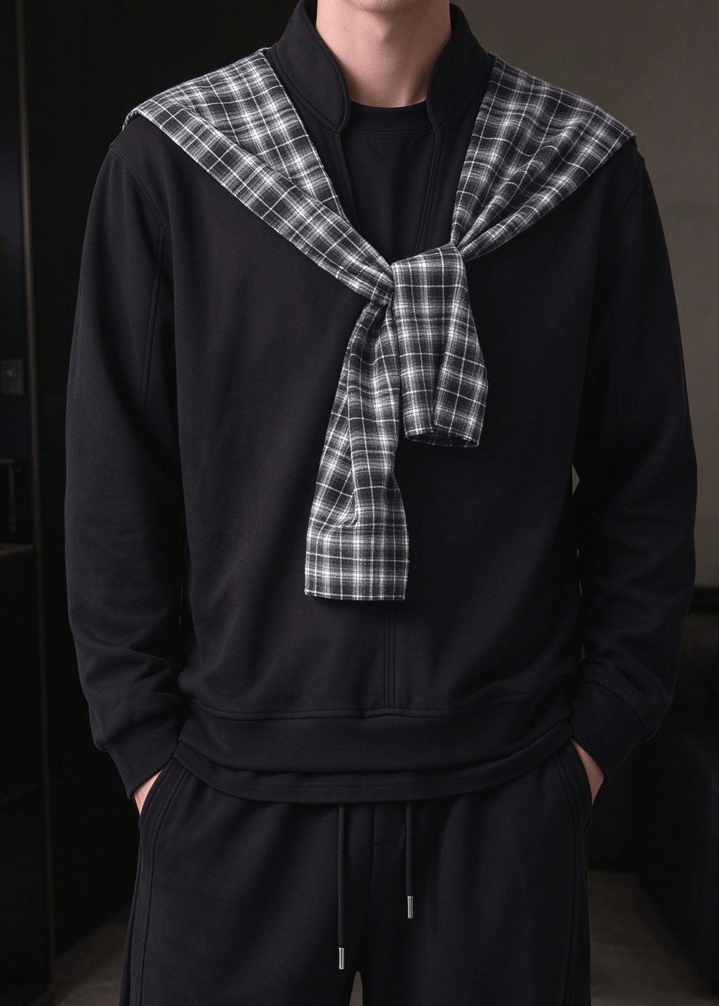 Men’s Bordeaux Tracksuit Set | Old Money Sweatshirt & Pants