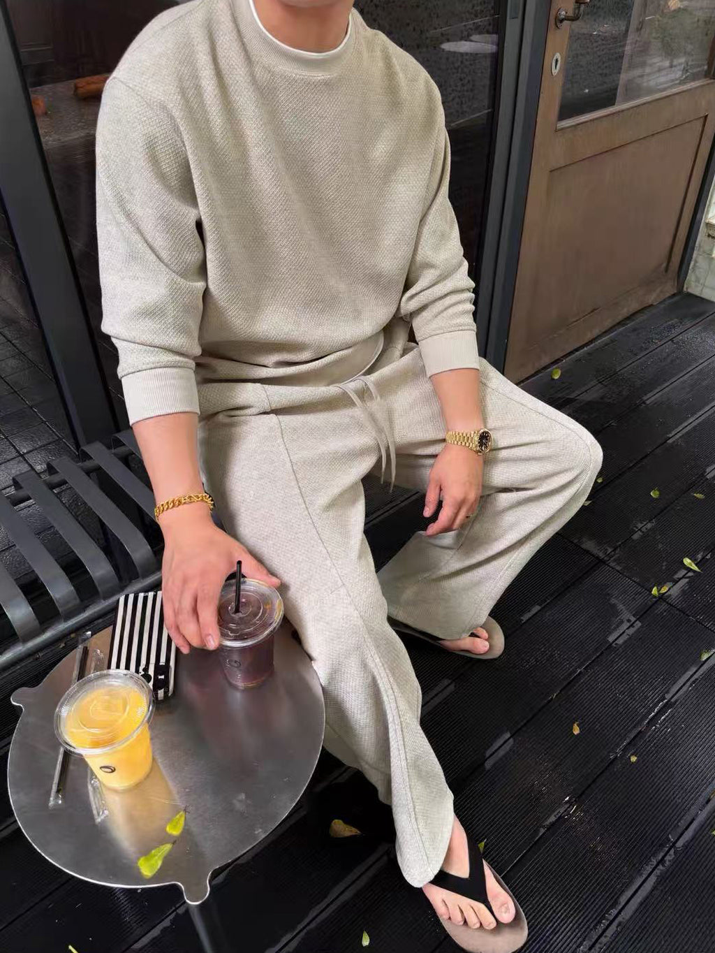 Men's Casual Versatile Comfortable Two-Piece Set