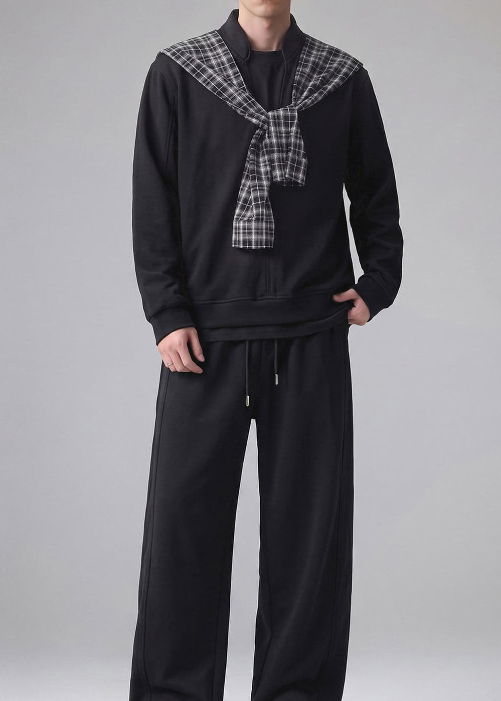 Men’s Bordeaux Tracksuit Set | Old Money Sweatshirt & Pants