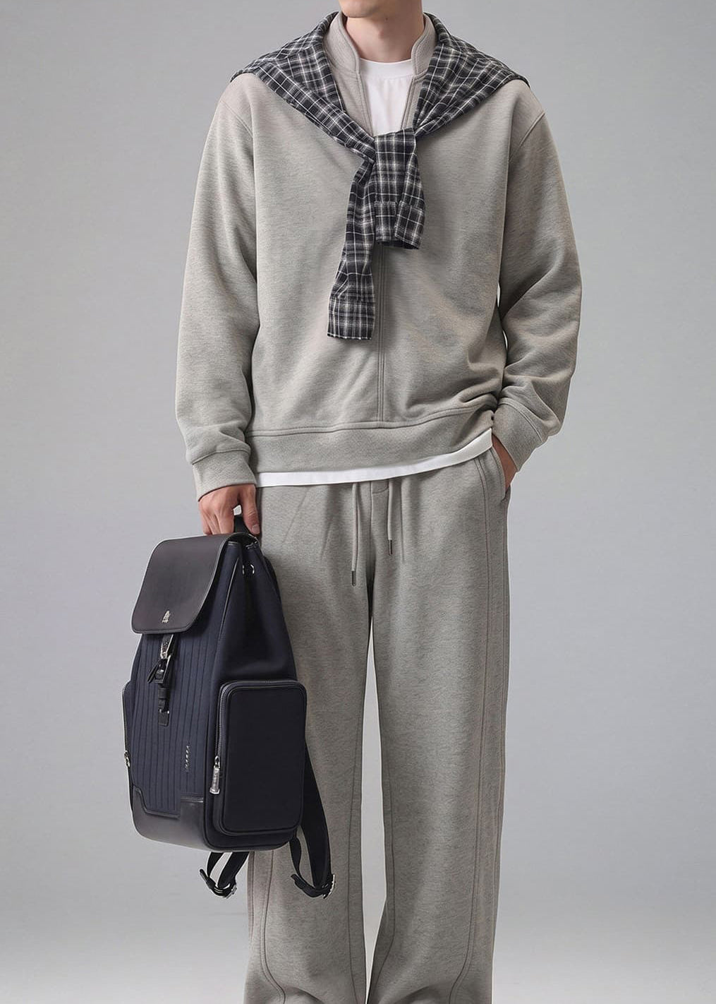 Men’s Bordeaux Tracksuit Set | Old Money Sweatshirt & Pants