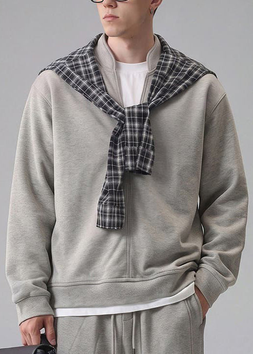 Men’s Bordeaux Tracksuit Set | Old Money Sweatshirt & Pants