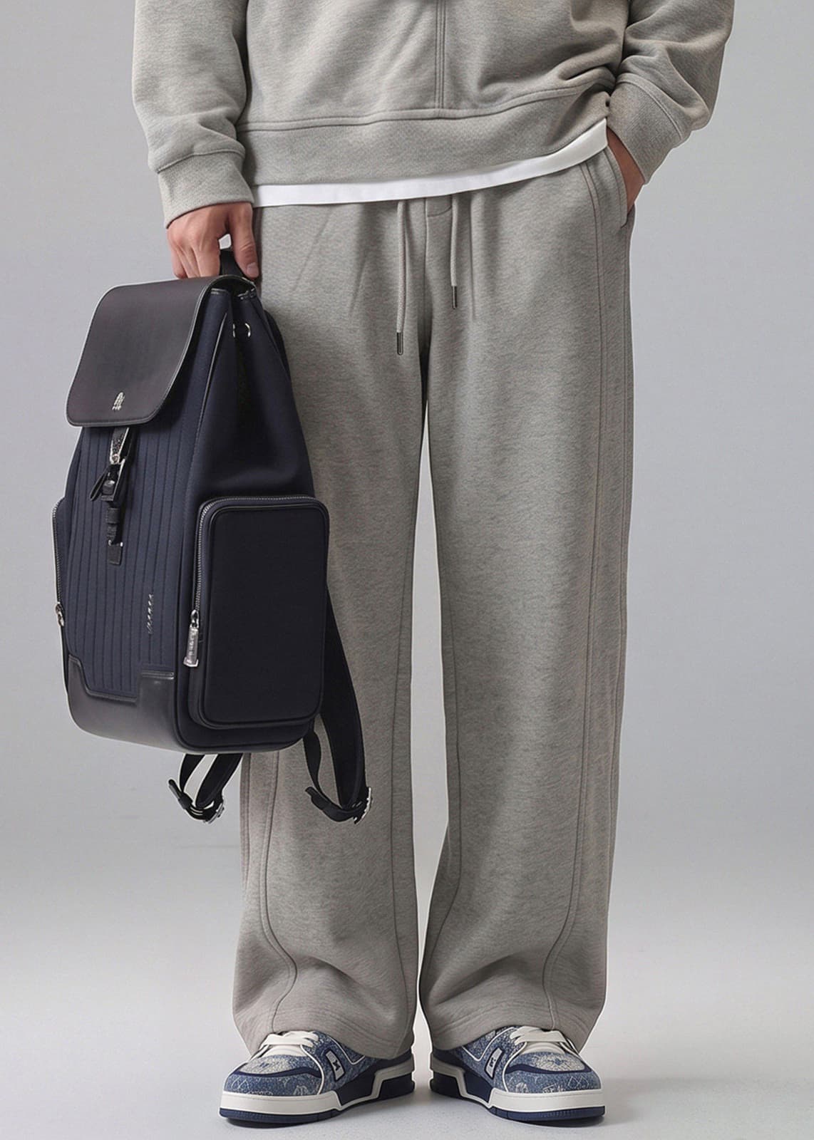 Men’s Bordeaux Tracksuit Set | Old Money Sweatshirt & Pants